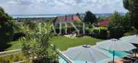 Artment house with pool and panoramic view towards the Lake at Balatonfüred - picture 1 title=
