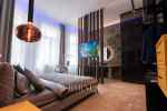 Living room + bedroom, furnished luxury apartment for sale in Váci Street